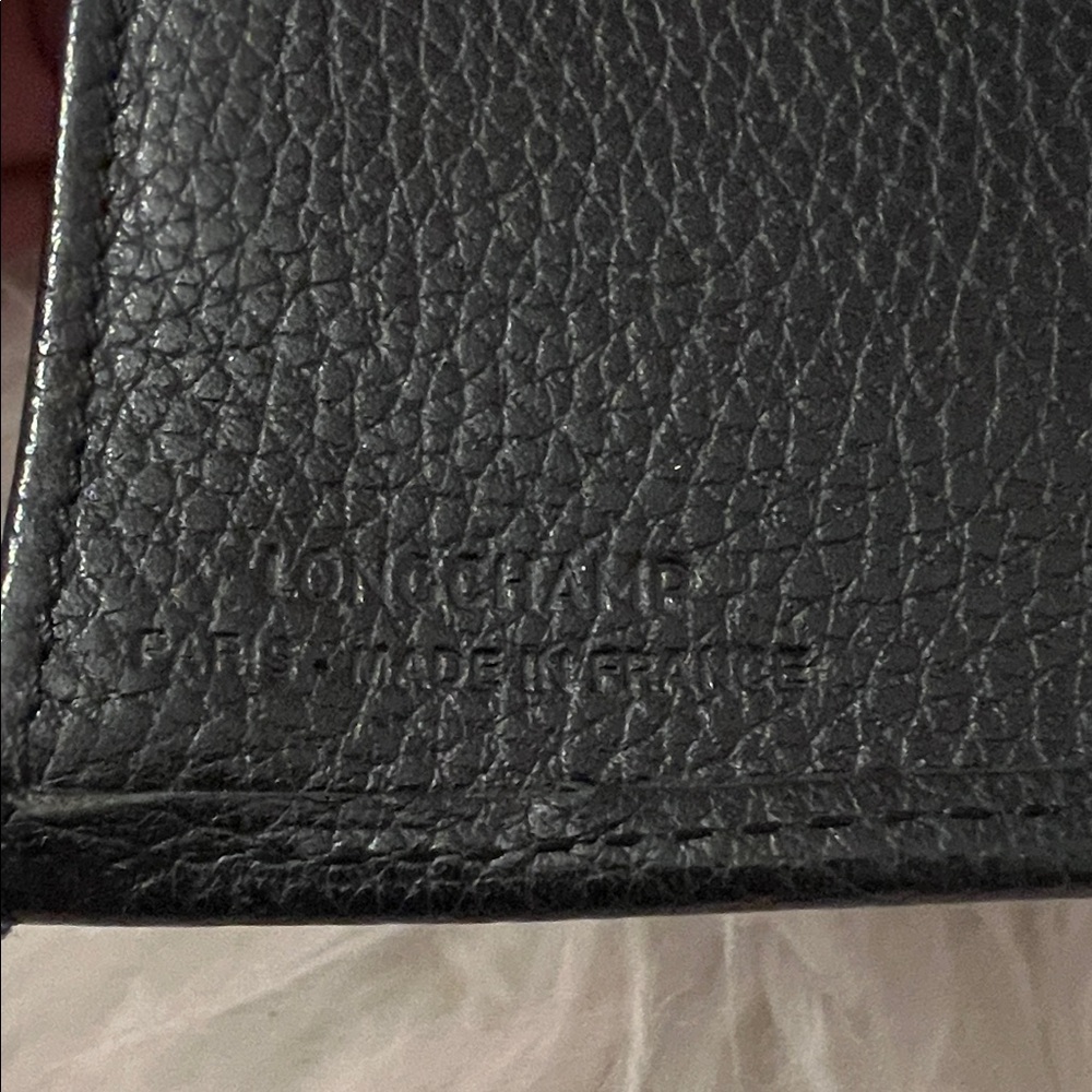Longchamp Black Textured Leather Accessory - Picture 3 of 9